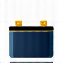Car battery icon